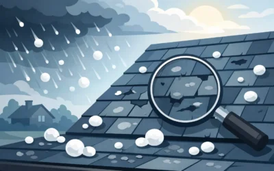 How to Spot Hail Roof Damage Fast