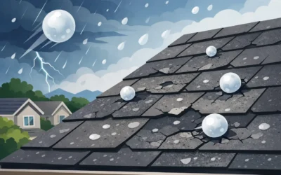 Can Hail Damage Weaken Shingles on Your Roof?