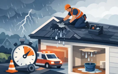 Emergency Roof Leak Repair When Every Minute Counts