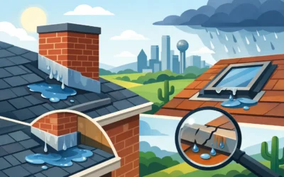 A Guide to Roof Flashing Problems in North Texas