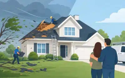 A Wind Damage Restoration Example for Homeowners