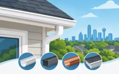 Best Gutter Systems for Homes in North Texas