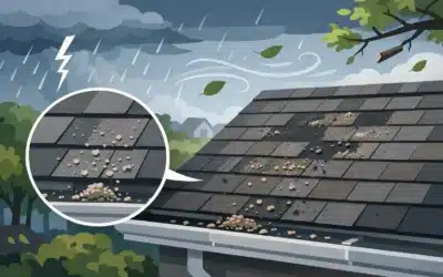 Is Shingle Granule Loss After Storm Damage?